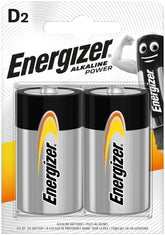 Energizer Μπαταρίες Power Αλκαλικές D (2τμχ)